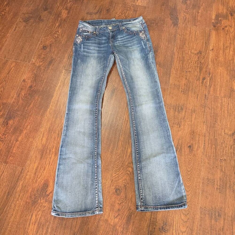 Grace in LA Embellished Bootcut Jeans